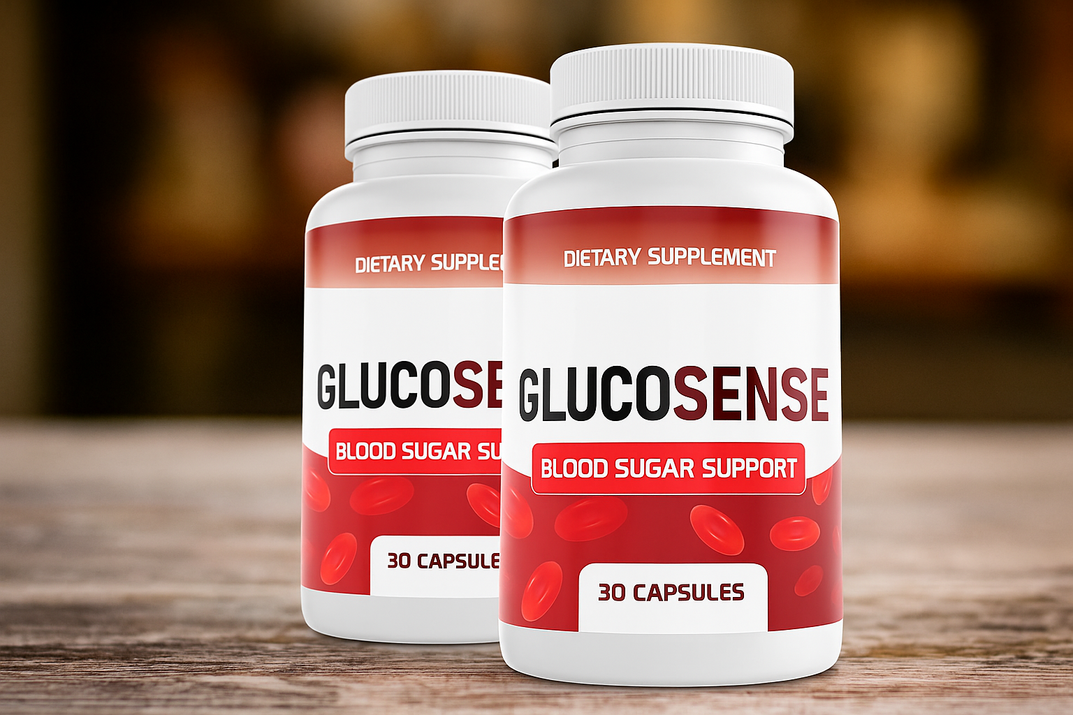 GlucoSense Bottles
